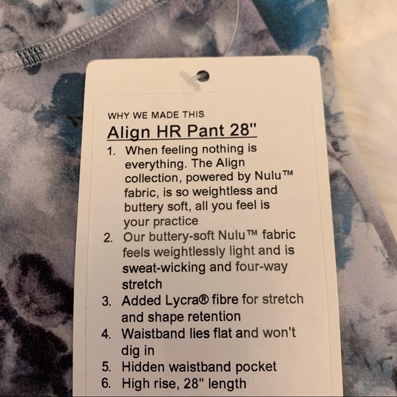NWT Lululemon Align High Rise 28” Pant - Picture 13 of 15